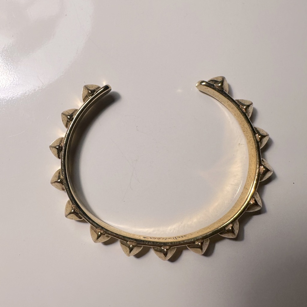 Gold-Tone Studded Bracelet